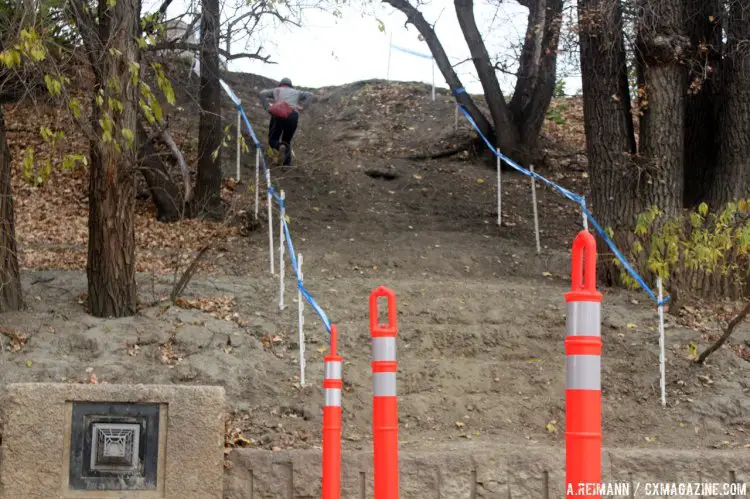 Winnipeg’s run up is a new feature this year, which should be a brutal challenge if it rains this weekend. © Andrew Reimann