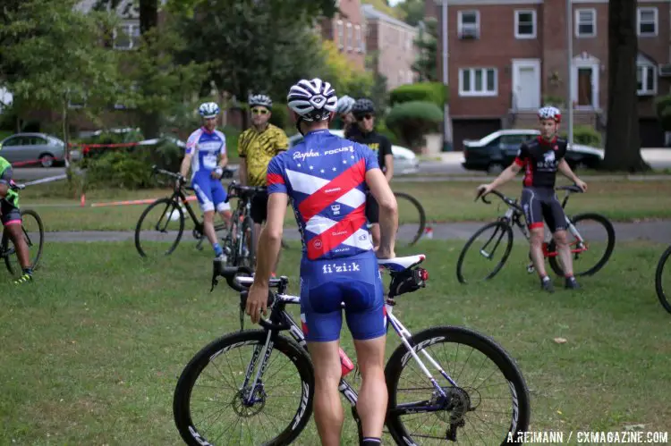 The man wearing red, white and blue imparted his knowledge in New York. © Andrew Reimann