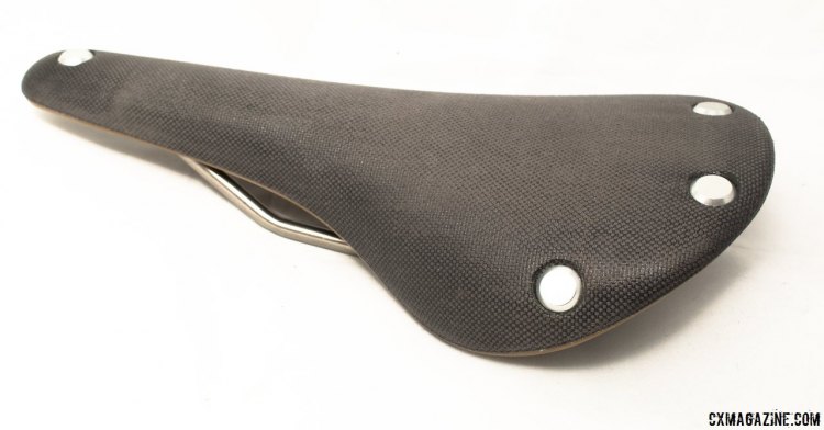 Brooks’ Cambium is self-described as handmade from Italian vulcanized rubber. © Cyclocross Magazine