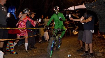 Most race promoters get a bit nervous when the head of Parks & Rec shows up. Folsom's manager fully participates in Rodeo Cross. © Cyclocross Magazine