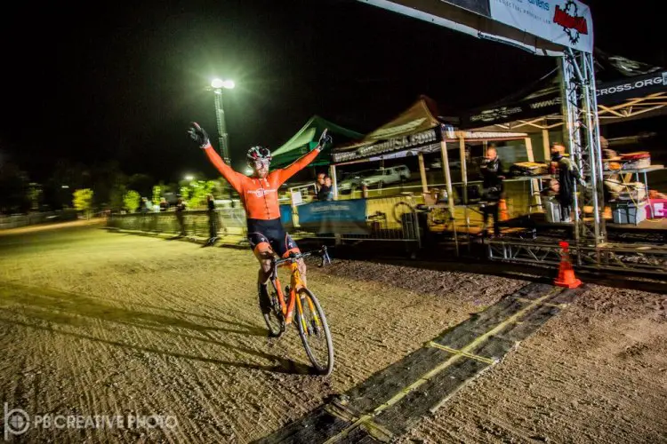 Actually, Gritters wears Halloween colors throughout the CX season. © Philip Beckman/PB Creative