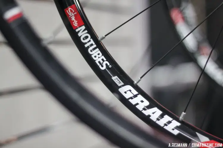 Stan’s NoTubes’s ZTR Grail Disc wheel set is the newest offering, with the company’s deepest profile yet. © Andrew Reimann