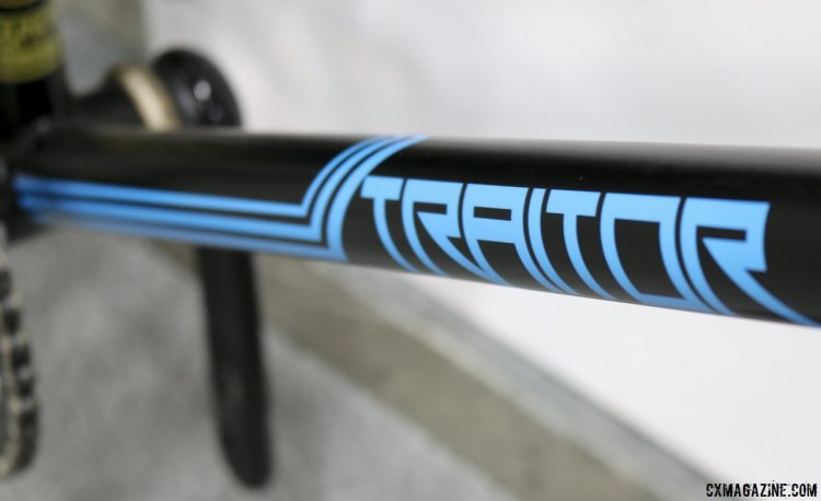 The 2014 Traitor in blue/black but the 2015 models will be blue/orange or grey/orange. © Cyclocross Magazine