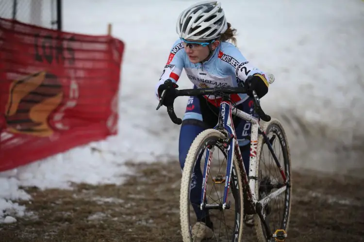 Ellen Noble took the first UCI win of her career at Baystate. © Meg McMahon