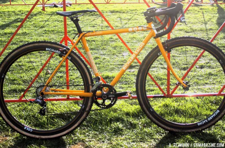 BrittLee Bowman’s Richard Sachs Cyclocross Bike, or in other words, artwork that gets intentionally covered in mud every weekend. © Andrew Reimann