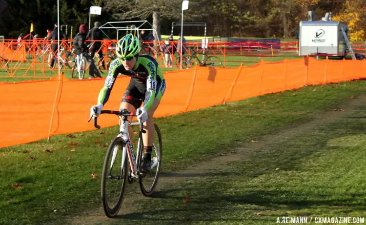 Townsend played all of his cards right, working with Durrin for much of the race and attacking at the right moment late on the last lap for the win. © Andrew Reimann