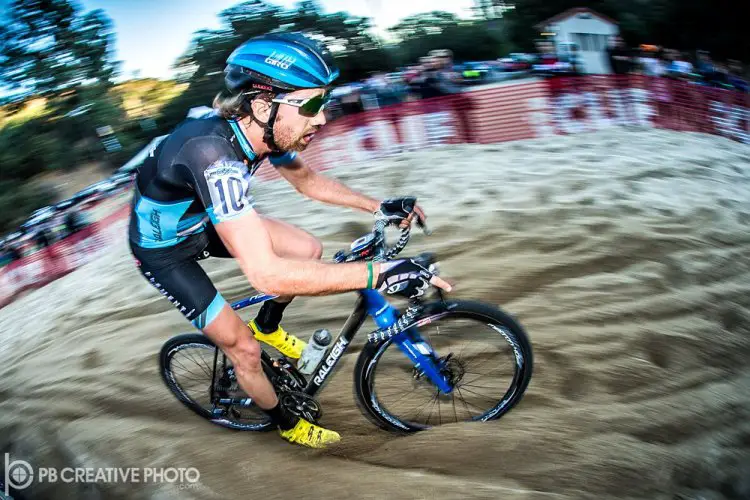 Jamey Driscoll took off early in the race for a solo win. © Philip Beckman/PB Creative