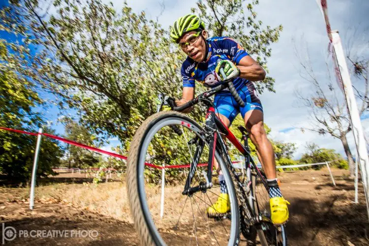 Alfred Pacheco (Buena Park Bikes) put in yet another impressive ride for second in Men’s A. © Philip Beckman/PB Creative