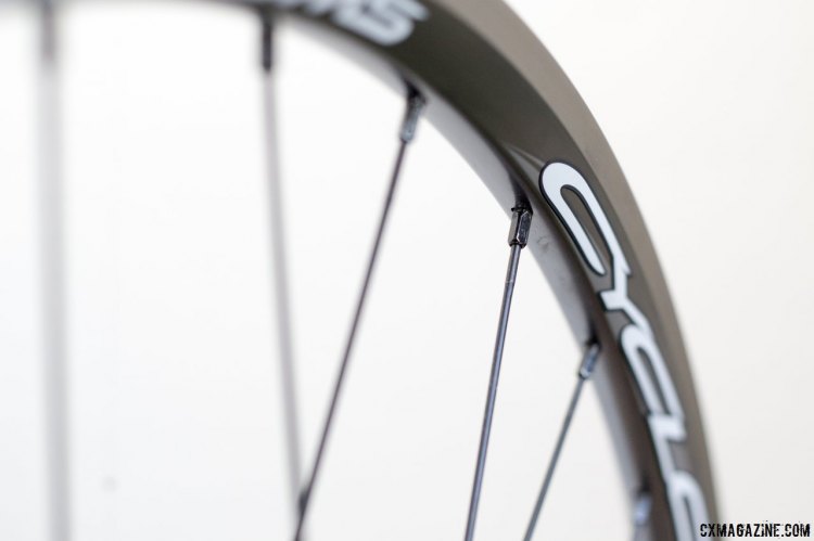 The rim of the Williams Cycling Cyclo-cross Disc Alloy wheels are acually the same as the non-disc model, only lacking the brake track. © Cyclocross Magazine