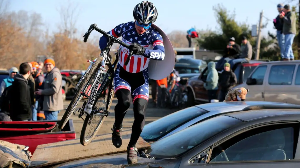 File photo from the 2014 Bilenky Junkyard Cross. The 2015 event is unfortunately cancelled. © Scott Kingsley | ScottKingsleyPhotography.com