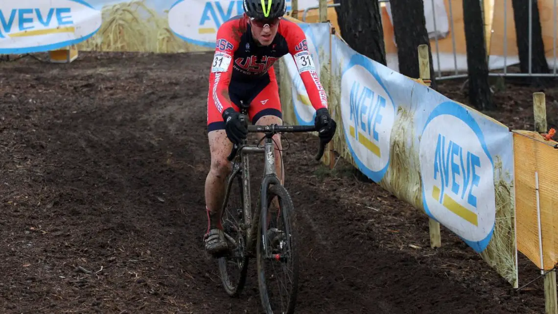 Gage Hecht continuing his impressive season. © Bart Hazen/Cyclocross Magazine