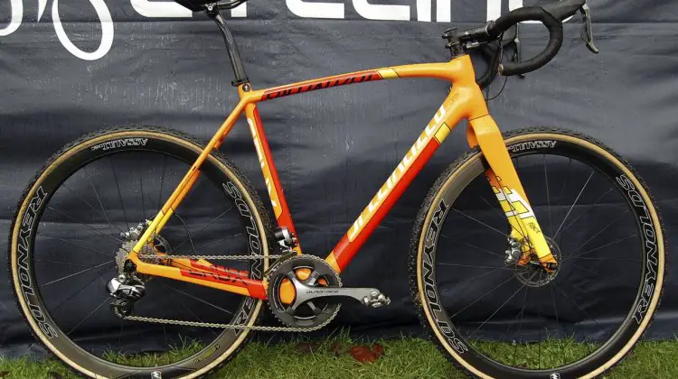 Ben Sumner's Specialized CruX cyclocross bike. © Andy Ward / Cyclocross Magazine