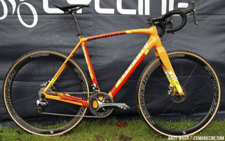 Ben Sumner's Specialized CruX cyclocross bike. © Andy Ward / Cyclocross Magazine