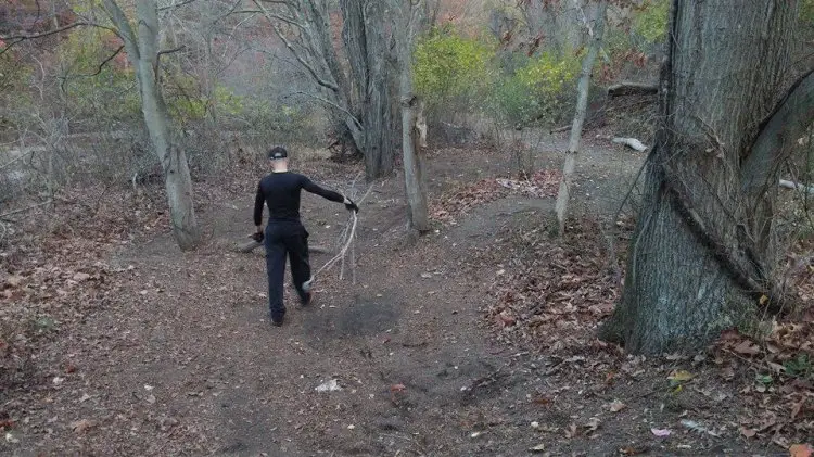 The Lafleurs know that trail maintenance is never finished. © Riverpoint Cyclocross