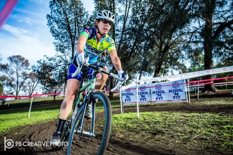 Christina Probert-Turner knows her way around a CX course. © Philip Beckman/PB Creative