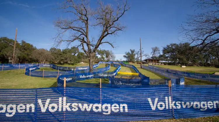 Course Designers making the most of Zilker Park's hillside. © Brian Nelson