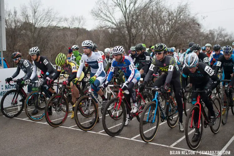 The starting line for the fastest laps of the day. © Brian Nelson