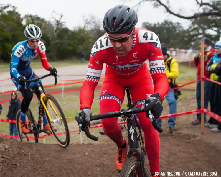 Justin Robinson on the now near-perfect dirt. © Brian Nelson