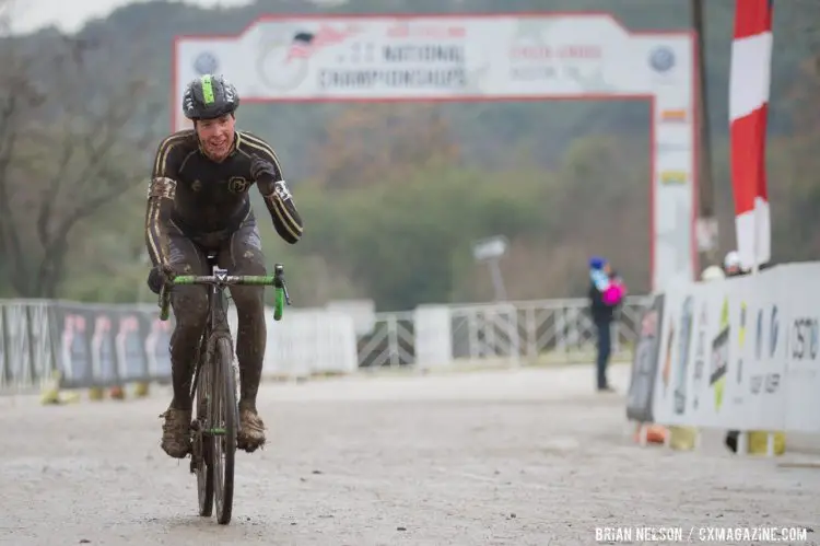 Maxx Chance (University of Colorado Boulder) takes the silver in the D1 after a grueling race. © Brian Nelson