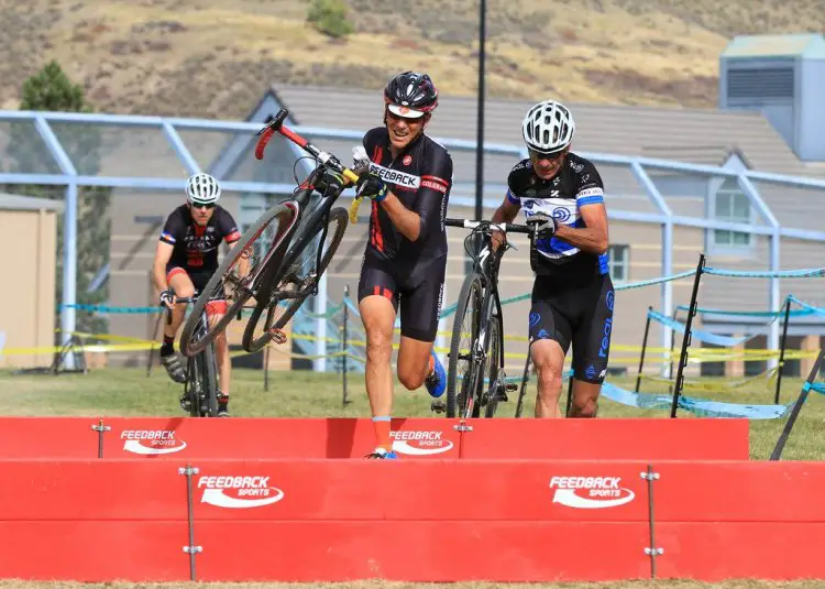 Lee Waldman, looking ahead to racing but remembering to look at the simple joys of riding a bike. © Annette Hayden