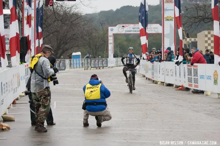 Allison Arensman (Brevard College) dominated the Women's D2. © Brian Nelson