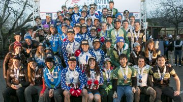Your Collegiate Division 1 Omnium Podium - 2015 Cyclocross National Championships Podium © Cyclocross Magazine (full res avail for purchase - email crosseyed@cxmagazine.com )