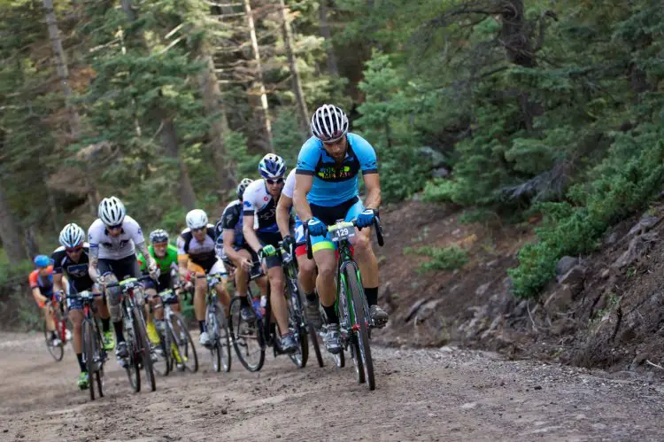 The “Crusher” features unrelenting dirt climbs that reach dizzying altitudes. More men choose CX bikes over mountain bikes than women. photo: Catherine Fegan-Kim