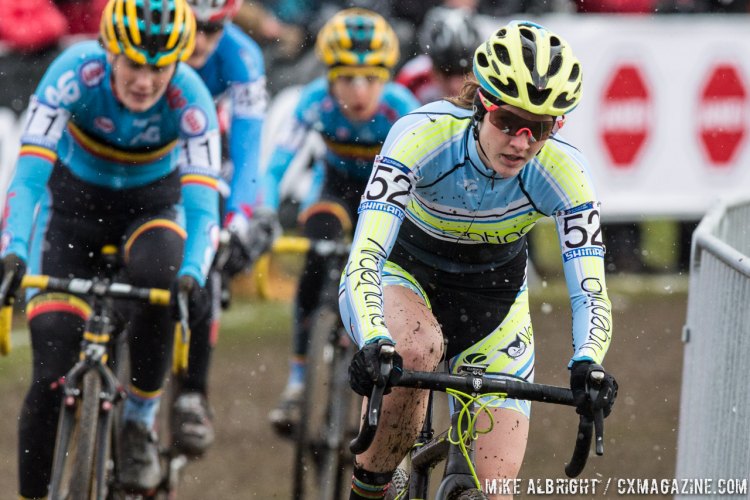 Caro Gomez Villafane made history as the first Argentine, and would finish 39th. Elite Women - 2015 Cyclocross World Championships © Mike Albright / Cyclocross Magazine