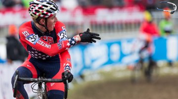 Gage Hecht's future is bright, but he doesn't need muddy shades. © Mike Albright / Cyclocross Magazine