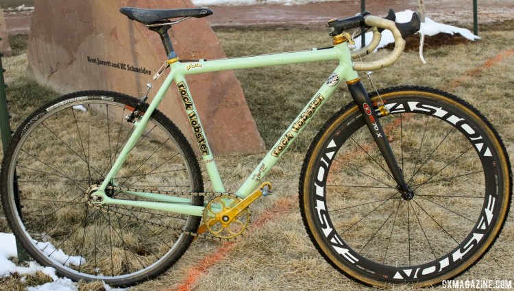 Ellen Sherrill's singlespeed Rock Lobster from the 2014 Cyclocross National Championships. © Cyclocross Magazine