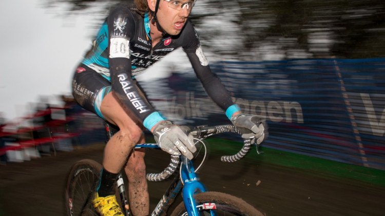 Jamey Driscoll won the Pro CX series title, but couldn't contest for the 2015 National Championship. © Cyclocross Magazine
