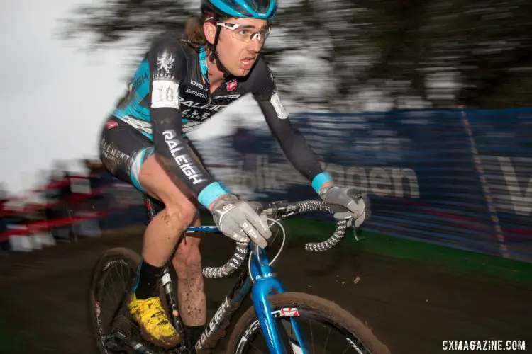 Jamey Driscoll won the Pro CX series title, but couldn't contest for the 2015 National Championship. © Cyclocross Magazine