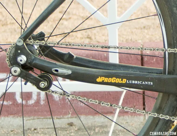 Justin Lindine's relied on a Soulcraft Convert, on of our top-reviewed converters ,to win the 2015 Singlespeed Cyclocross National Championships © Cyclocross Magazine