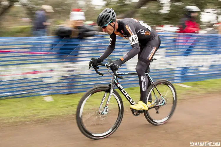 Pete Webber moves up in category, wins 45-49 Masters Men, 2015 Cyclocross National Championship. © Cyclocross Magazine