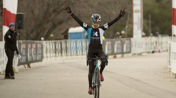 Thomas Price hasn't raced Cyclocross Nationals in four years, but made his return a successful one with the 2015 Masters 55-59 National Championship. © Cyclocross Magazine