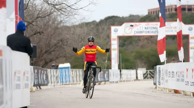 Phillip Bannister ( Putney/West Hill) kept an early lead to take the win. © Brian Nelson