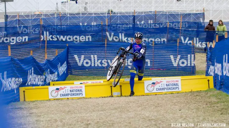 Paul Curley (Spin Arts Cycling) rode away from the competition. © Brian Nelson