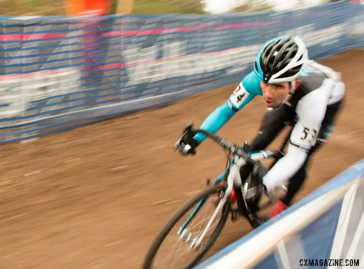 Defending champion Tim Faia had a tough race to finish 20th. © Cyclocross Magazine