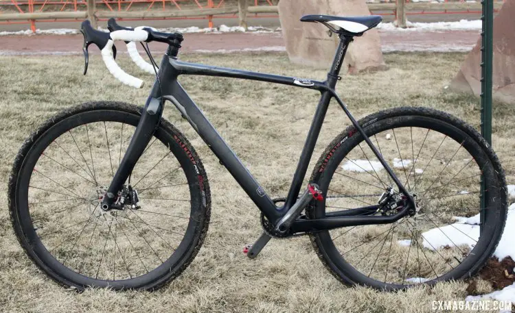 Tim Allen's Foundry Harrow cyclocross bike. © Cyclocross Magazine