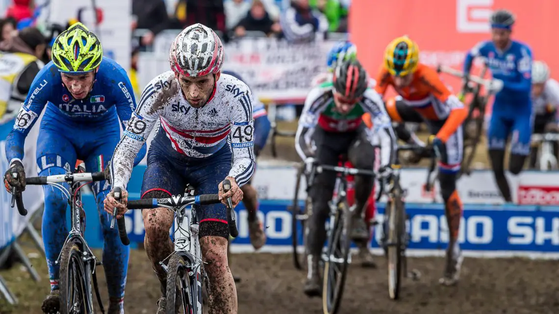 Ian Field finished 21st, besting the Americans, but had hoped for a top 15. © Matthew Lasala / Cyclocross Magazine