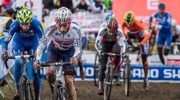 Ian Field finished 21st, besting the Americans, but had hoped for a top 15. © Matthew Lasala / Cyclocross Magazine