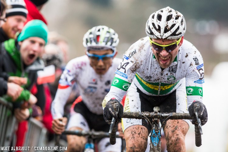 Hungary and Japan represented at Worlds. © Mike Albright / Cyclocross Magazine
