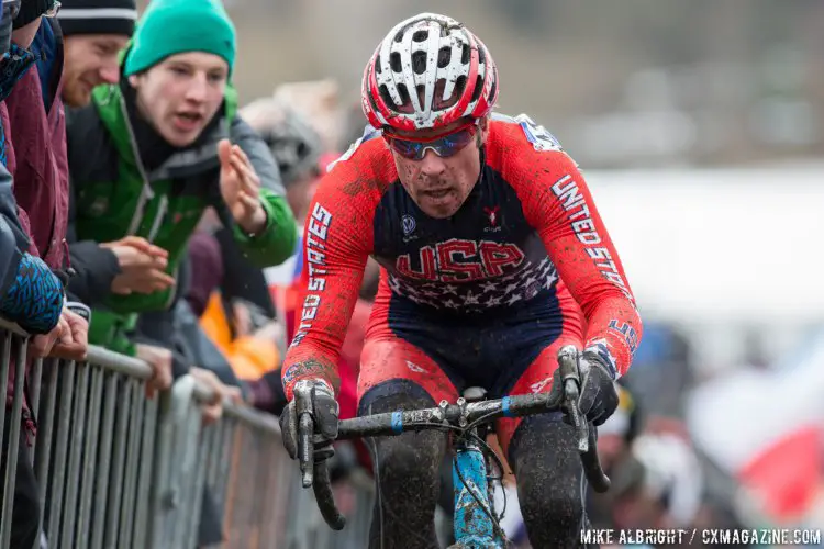 Page capped off another lead American finish in 2015. Not quite “the changing of the guard” just yet. © Mike Albright/Cyclocross Magazine