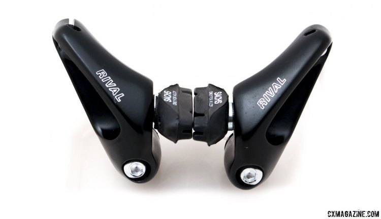 Sachs Rival cantilever brakes, when Rival offered rim brakes for cyclocrossers. © Cyclocross Magazine