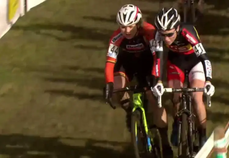 The Sanne's rub shoulders at Superprestige Hoogstraten