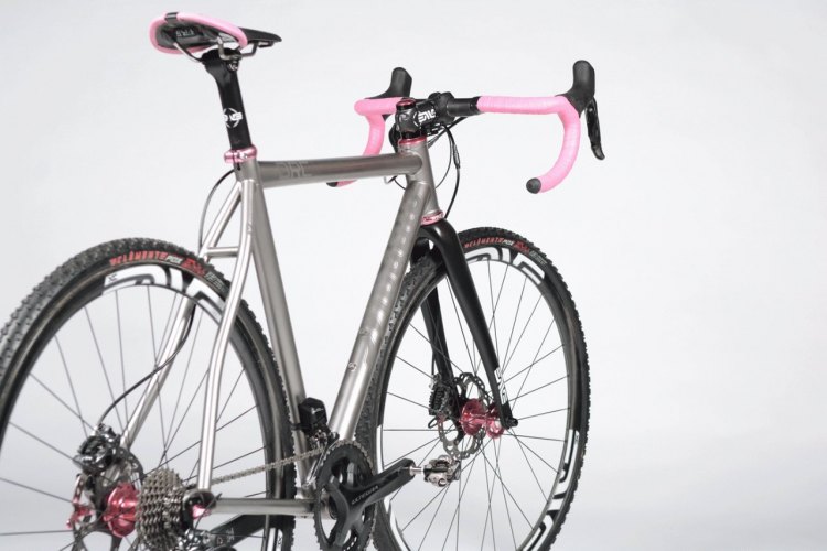 Mosaic currently has a wait time of six weeks for titanium models and eight weeks for steel. © NAHBS