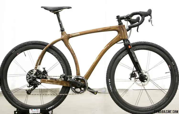 Connor Wood Cycles' cyclocross/gravel bike built for an arborist. © Cyclocross Magazine