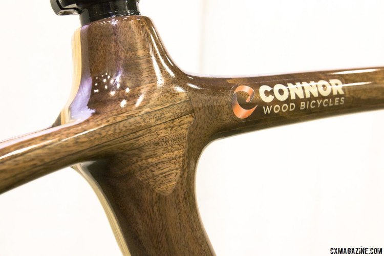 Connor Wood Cycles' cyclocross/gravel bike built for an arborist. © Cyclocross Magazine