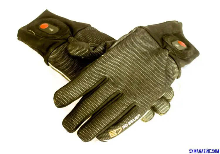 30seven heated waterproof cycling gloves