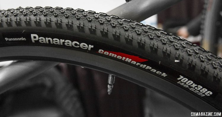 Panaracer Comet Hard Pack 700x38c gravel / cyclocross tires. © Cyclocross Magazine